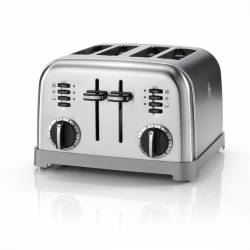 Cuisinart CPT180E 4 Slice Toaster RVS