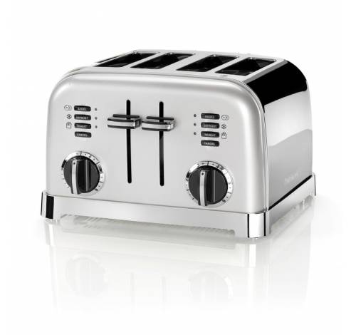 CPT180SE 4 Slice Toaster Silver  Cuisinart