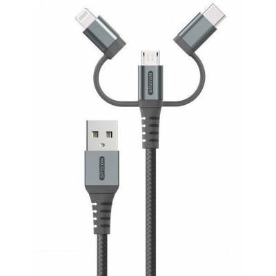 3-in-1 USB-A Cable 2M CA-042 