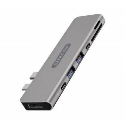 Dual USB-C Multiport Adapter with USB-C Power Delivery CN-391 