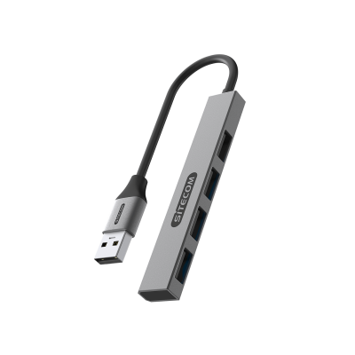 USB-A to 4x USB-A Nano hub  Sitecom
