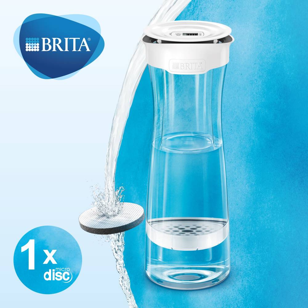 Brita Waterflessen Waterfilterkaraf white / graphite