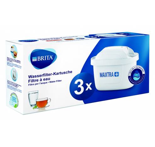 MAXTRA+ Waterfilterpatroon  3-Pack  Brita