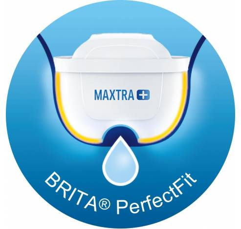 Waterfilterbundel Marella Cool white + 12 MAXTRA+ filterpatronen  Brita