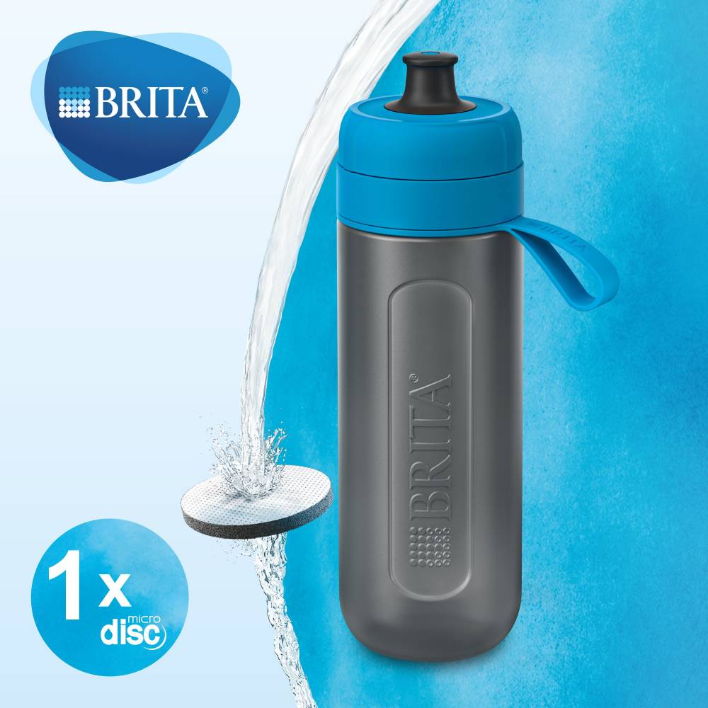 Brita Waterflessen Waterfilterfles Active blue