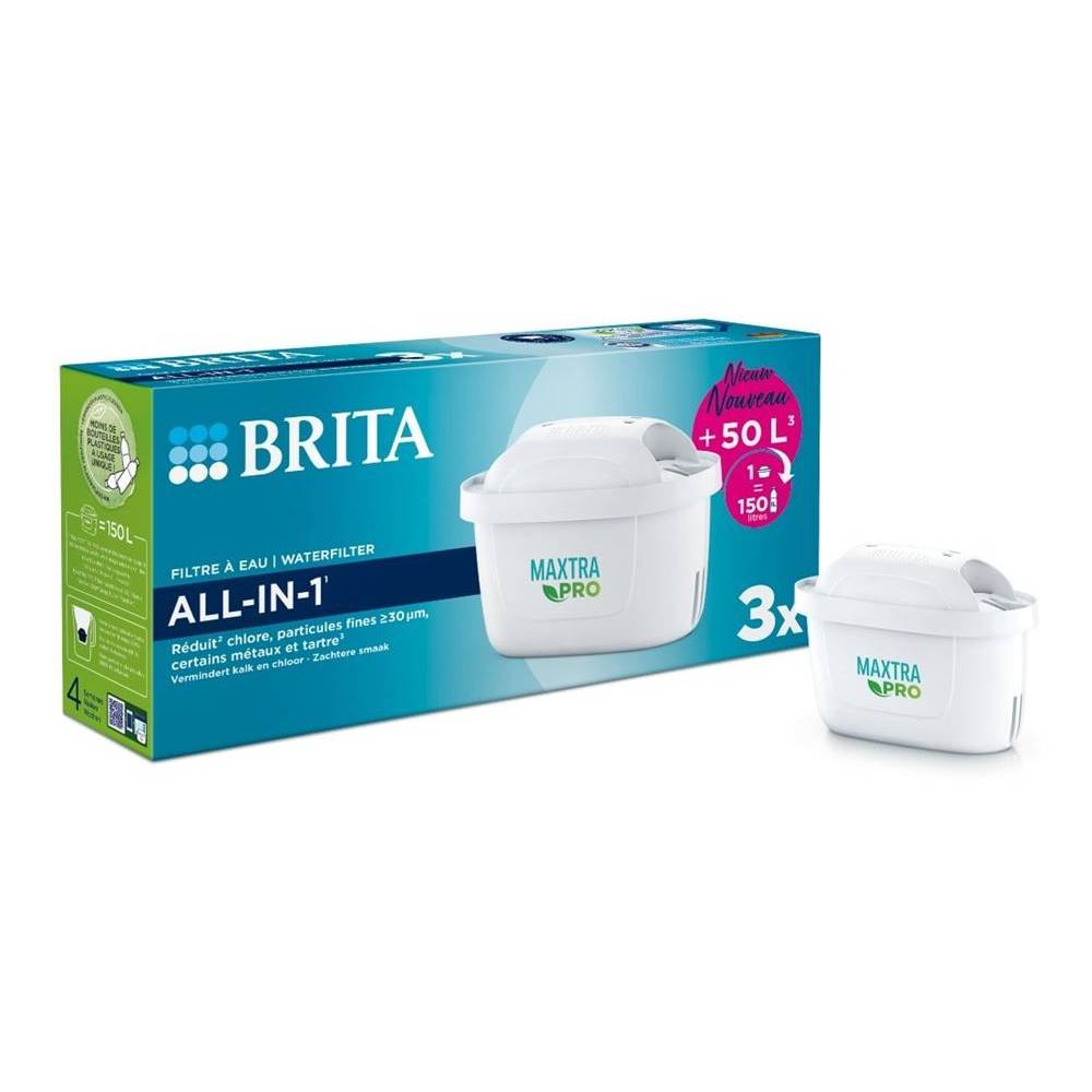 Brita Waterfilterpatronen 1050414 Waterfilterpatroon Maxtra Pro All-in-one 3-pack