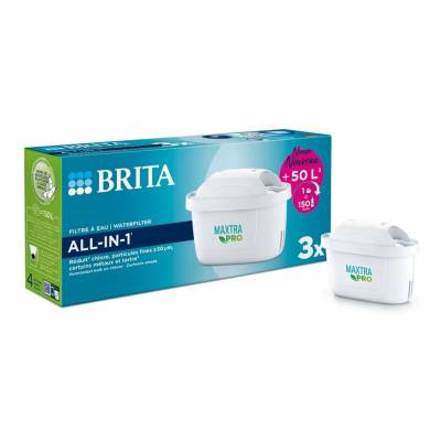 1050414 Cartouche de filtre à eau Maxtra Pro All-in-one 3-pack Brita