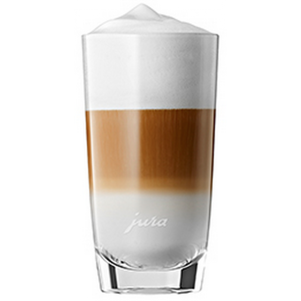 Jura Espressoglazen Latte macchiato glas 2 stuks 15cm