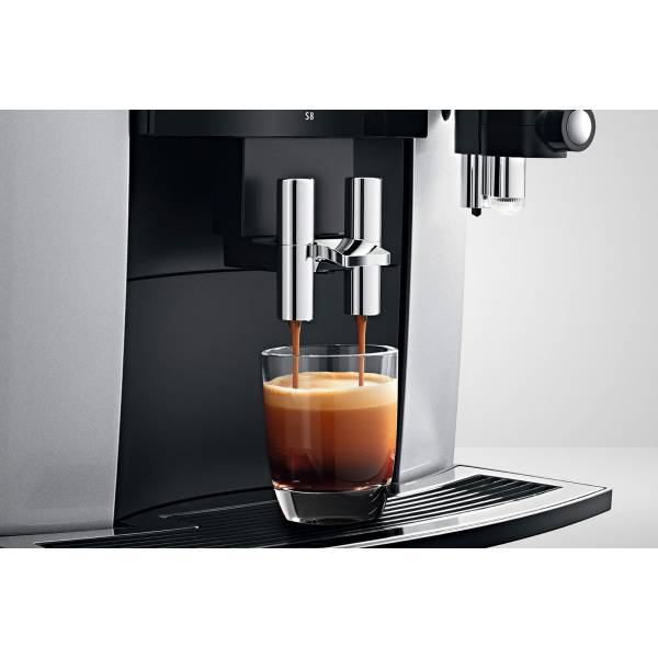 Jura Espressomachine S8 Moonlight Silver Jura Espressomachine S8 Moonlight Silver