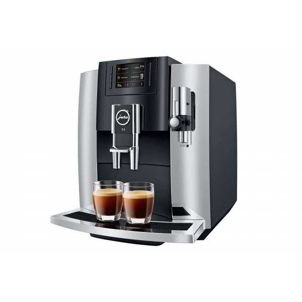 Jura Espressomachine E8 Chroom Jura Espressomachine E8 Chroom