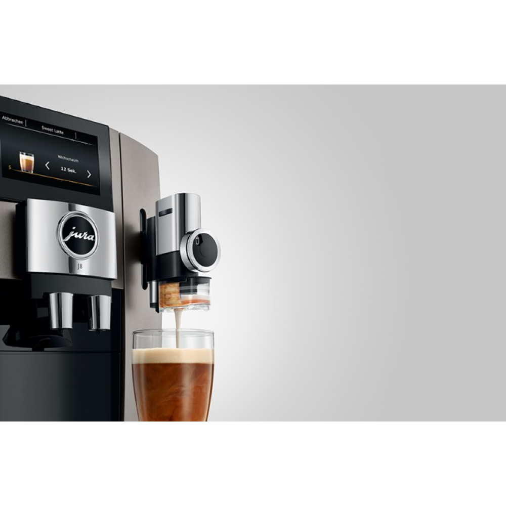 Jura Espressomachine J8 MIDNIGHT SILVER EA