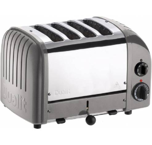 Toaster Classic 4 New Gen metallic silver  Dualit