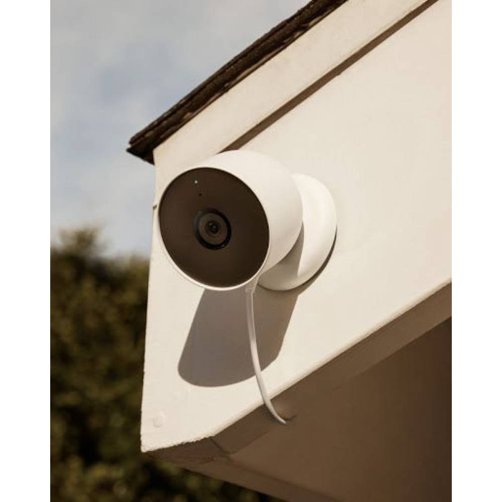 Google Beveiligingscamera Nest Cam (outdoor of indoor, batterij) Wit