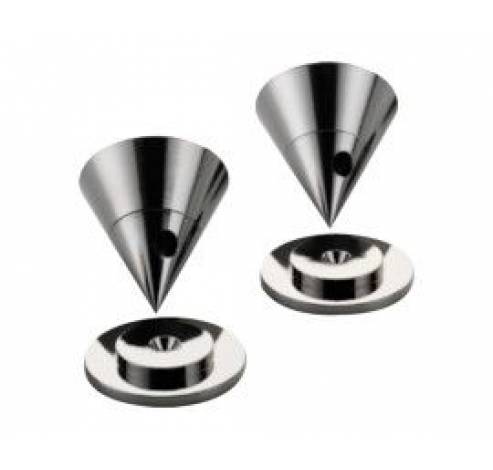 Cones Adjustable Zwart chroom (4 stuks)  Dali