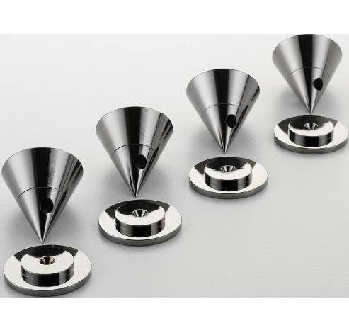 Cones Adjustable Zwart chroom (4 stuks)  Dali