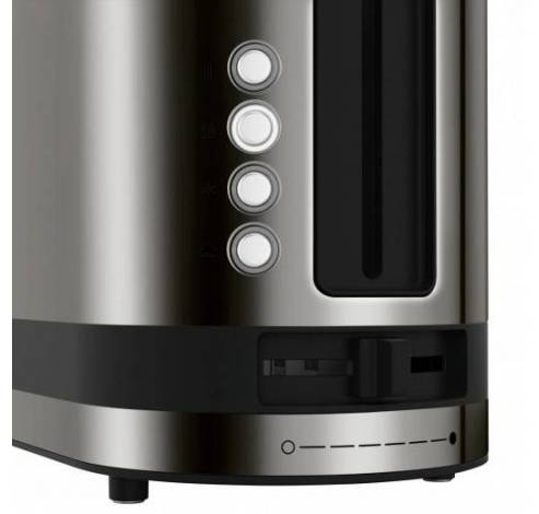 KitchenMinis Broodrooster lange sleuf Graphite  WMF