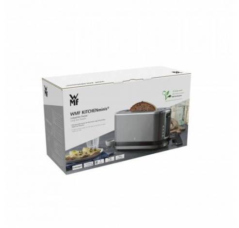 KitchenMinis Broodrooster lange sleuf Graphite  WMF