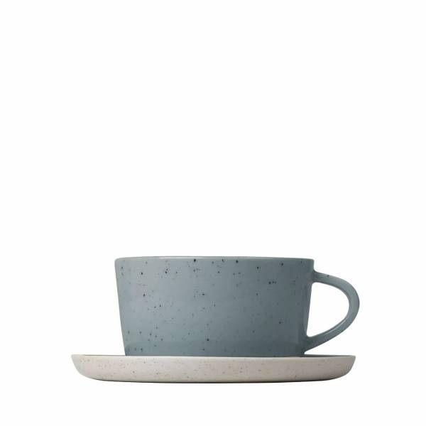 Set of 2 tea cups -SABLO- Colour Stone 