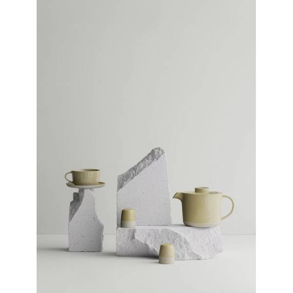Set of 2 tea cups -SABLO- Colour Savannah 