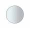 Wall mirror -RIM- Colour White Ø 80cm smoked glass 