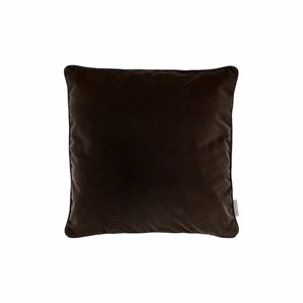 Cushion cover -VELVET- Colour Espresso 40 x 40 cm 