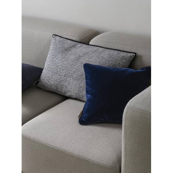 Cushion cover -VELVET- Colour Midnight Blue 40 x 40 cm 