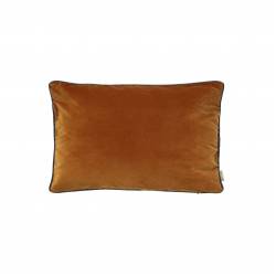 Cushion cover -VELVET- Colour Rustique Brown 30 x 50 cm 