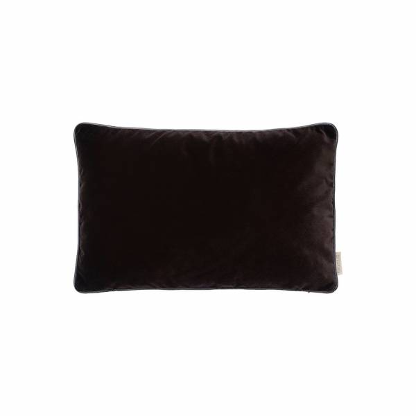 Cushion cover -VELVET- Colour Espresso 30 x 50 cm 