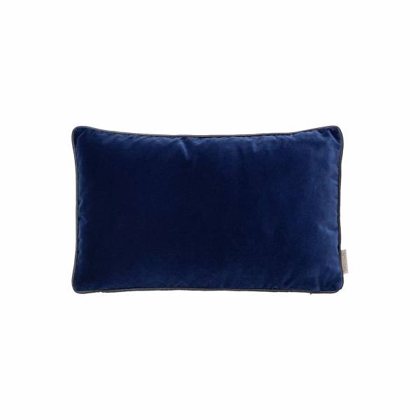 Cushion cover -VELVET- Colour Midnight Blue 30 x 50 cm 
