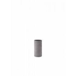 Vase -COLUNA- Dark grey height 12 cm 