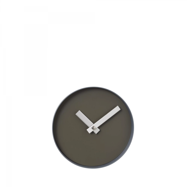 Wall clock -RIM- Tarmac/Steel Gray small 