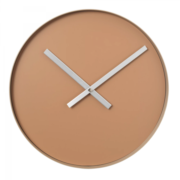 Wall clock -RIM- Indian Tan/Nomad large 