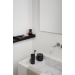 Soap dispenser -MODO- Black with wall mounting 165 ml 