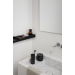 Toilet brush with wall holder - MODO - Black 