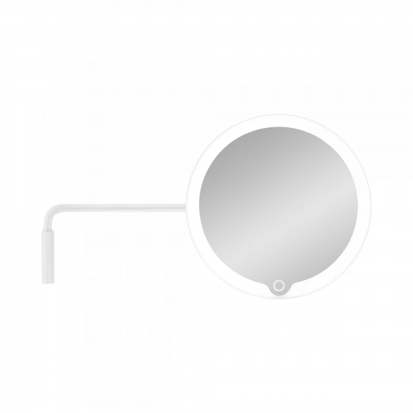 LED cosmetic mirror -MODO- White with wall bracket 
