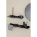 Wall shelf -MODO- Black Size L 