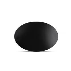 Salt & Pepper TableTop Placemat 45x30cm rubber ovaal zwart