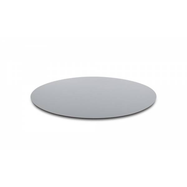 Salt & Pepper TableTop Placemat 45x30cm rubber ovaal grijs