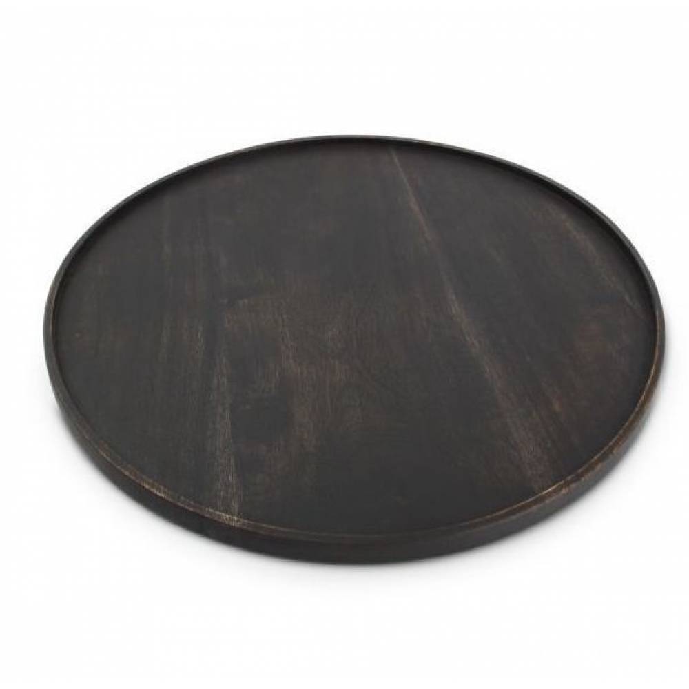 Rural Serveerplank 35cm hout zwart 