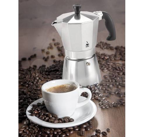 LUCINO Espressokoker aluminium 3 kopjes  GEFU