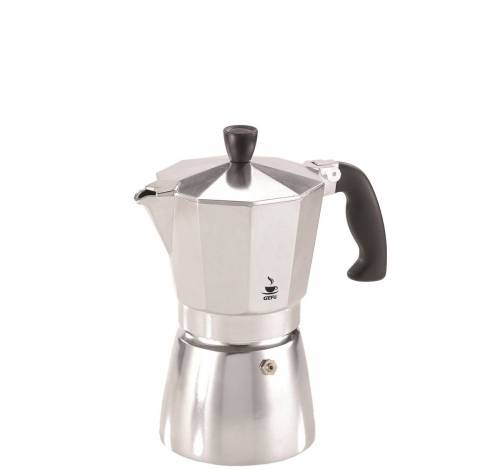 LUCINO Espressokoker aluminium 3 kopjes  GEFU