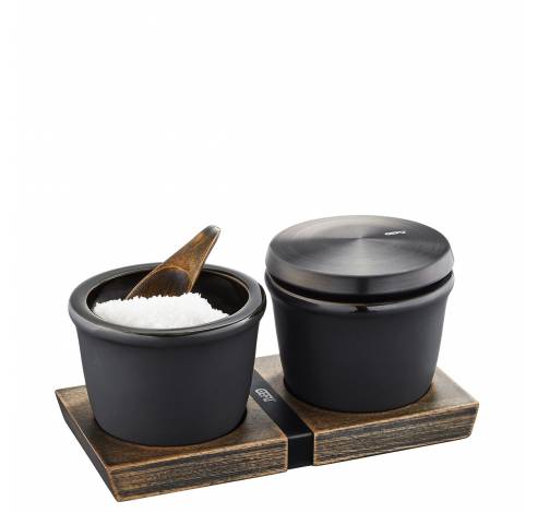 X-Plosion Pot à sel et épices noir  GEFU