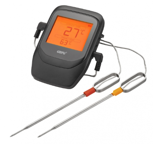 CONTROL+ Grill- en braadthermometer 6 kanalen incl. 2 sondes  GEFU