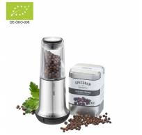 X-Plosion zout of pepermolen + Spicebar Rasavat peper  