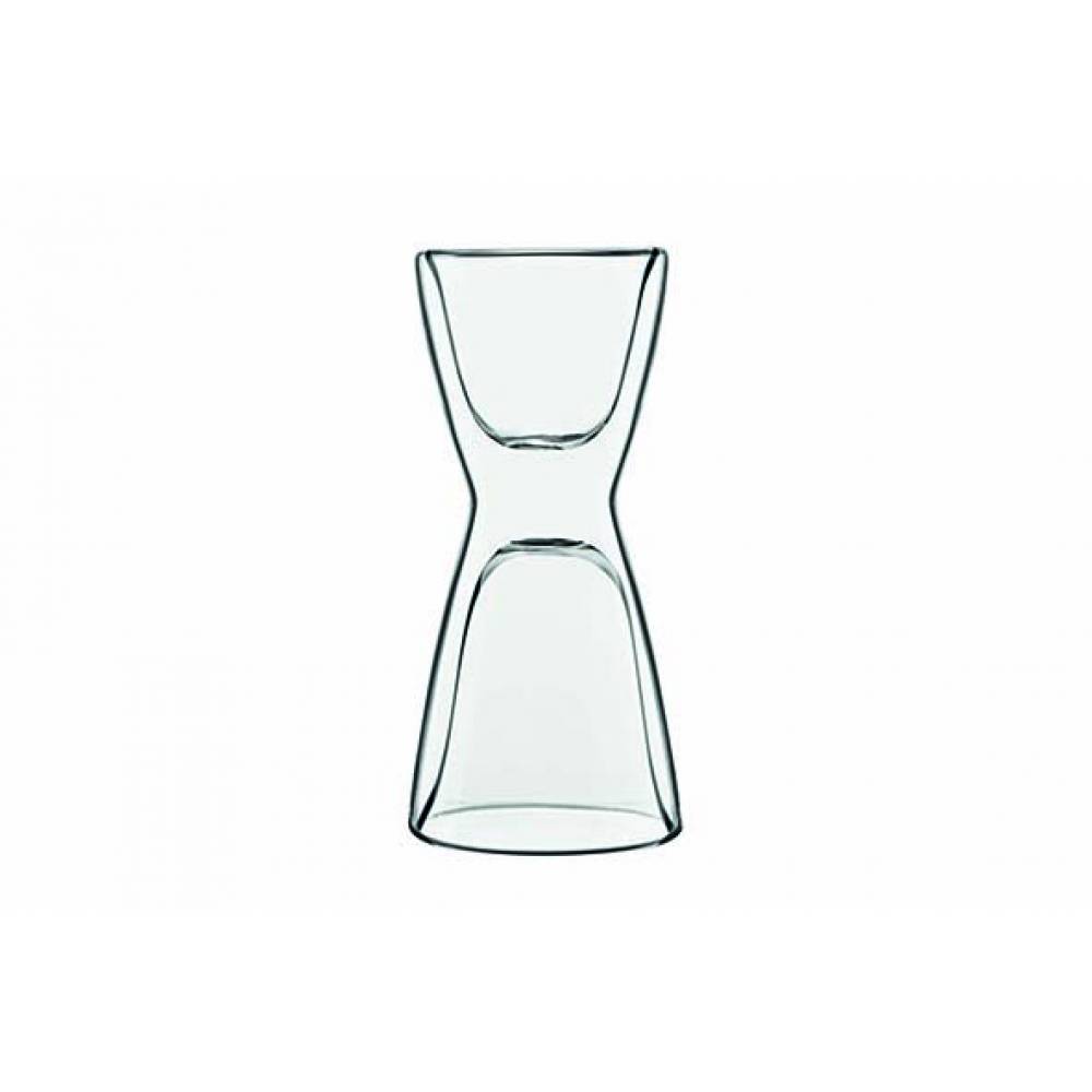Luigi Bormioli Espressoglazen Thermic Glass Koffieglas Unico Set2 Espresso-water 6,5-10cl