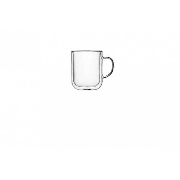 Thermic Glass Koffieglas 35cl Set2 Sublime Mug - Dubbelwandig - Met Oor 
