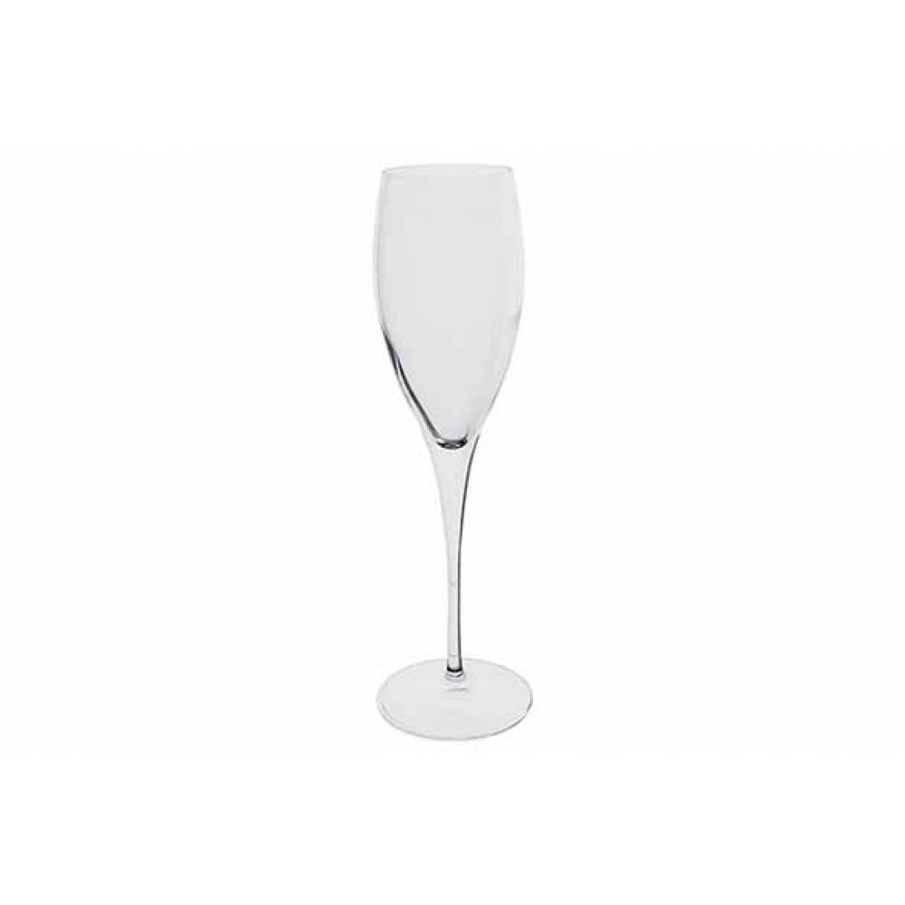 Luigi Bormioli Champagneglazen Michelangelo Champagneglas 22cl Set4 Masterpiece Gold Label