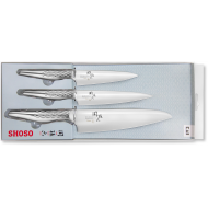 Seki Magoroku Shoso Set de couteaux AB-5161, AB-5163 et AB-5158 