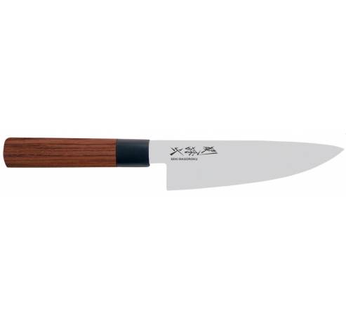 Seki Magoroku Redwood Couteau de Chef 15cm  Kai