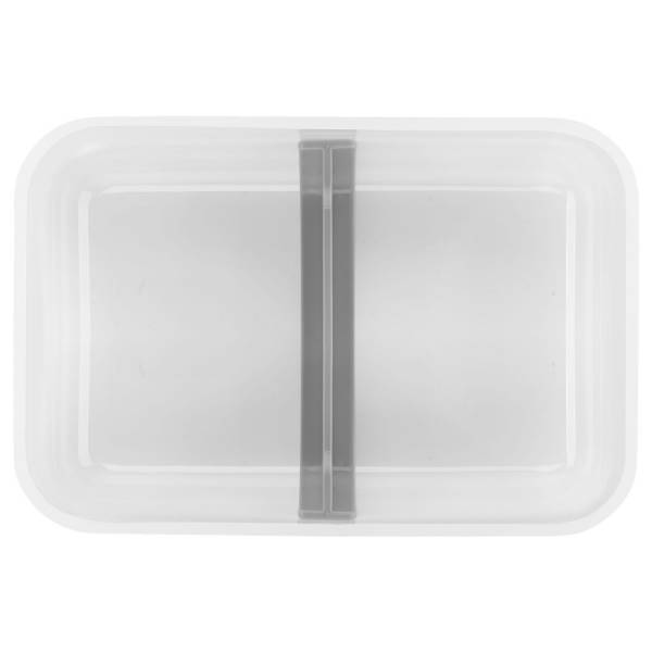 Fresh & Save Vacuüm lunchbox L, flat, semi transparant 